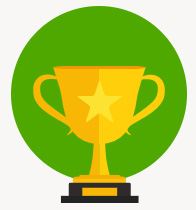 gold trophy award