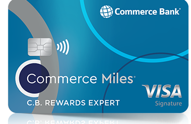 commerce miles card